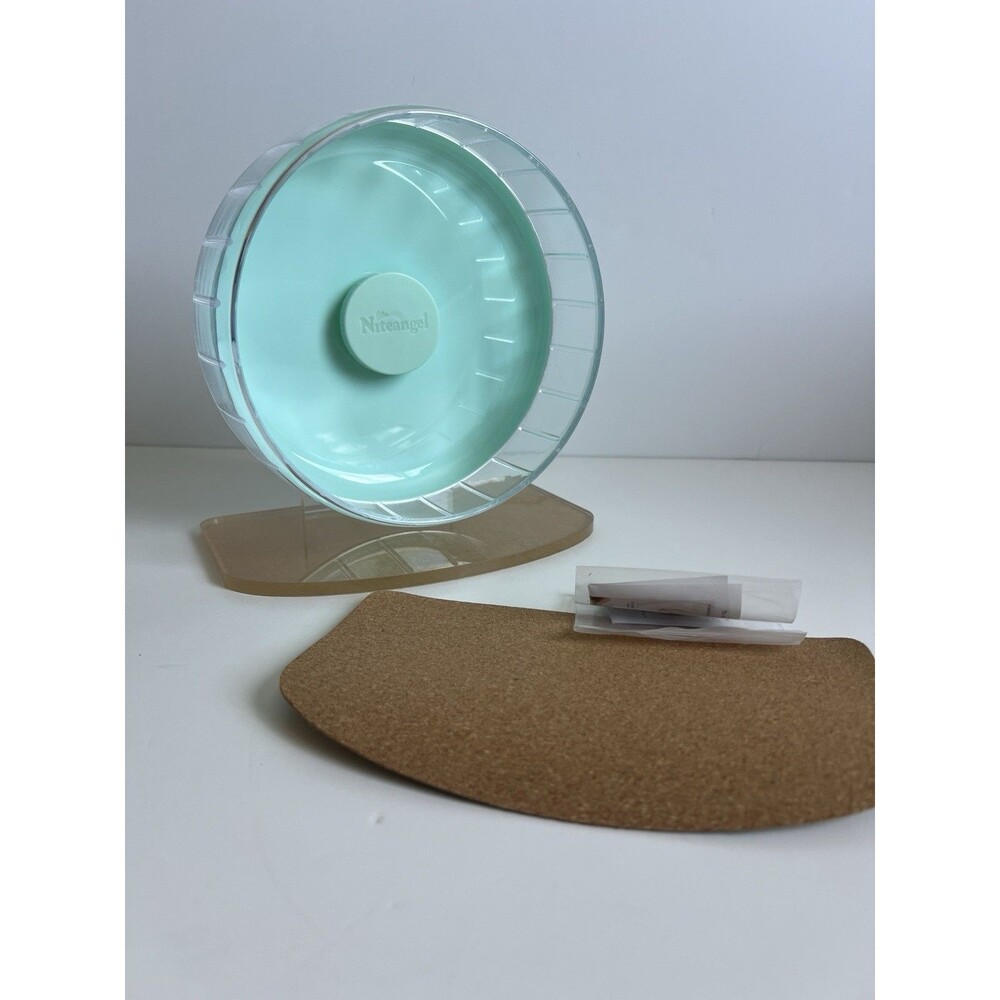 Niteangel Super-Silent Hamster Wheel Small, Mint Green